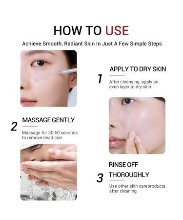 Black Rice Exfoliating Peel Shot - A Gentle Facial Exfoliator with Black Rice Essence Helping to Improve Roughness and Reinvigorate with Water for All skin care. - Buy Online on GoSupps.com