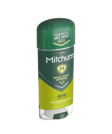 Mitchum Mountain Air Gel Anti-Perspirant & Deodorant 3.4 oz (Pack of 12) - Long-lasting Protection - Buy Online on GoSupps.com