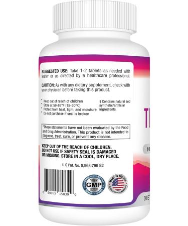 Best Earth Naturals Time Release Caffeine with L-Tyrosine Vitamin B6 Vitamin B12 Thiamin & More - Energy Supplement for Women and Men - 40 Count - Buy Online on GoSupps.com