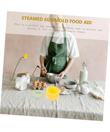 Zerodeko 1pc Steamed Egg Mold Silicone Molds Heart Cake Mold Party Silicone Diy Mold Baby Jelly Boiled Eggs - Buy Online on GoSupps.com