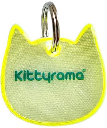 Kittyrama Reflective Cat Pendant | Waterproof & Secure | Fits All Reflective Collars | Shop Yellow Ninja Style - Buy Online on GoSupps.com