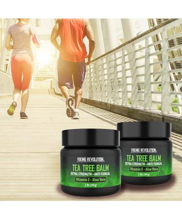 Viking Revolution Tea Tree Oil Cream - Athletes Foot & Eczema Treatment (2 Pack) - Buy Online on GoSupps.com