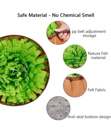 DC DCTOY Snuffle Mat: Dog Feeding & Training Toy for Cats & Dogs - Interactive Nosework Blanket & Stress Relief Activity Mat - Buy Online on GoSupps.com