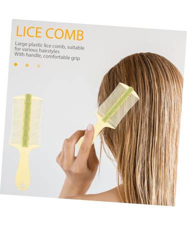 Anneome Peigne Anti-poux Double Face 6 Pi ces Dents Fines en Plastique pais avec Manche Ergonomique pour Cuir Chevelu limination Lentes et Pellicules Soins pour Gar on et Filles  - Buy Online on GoSupps.com