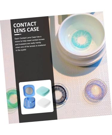 Buy Gatuida 9-Sentence Contact Lens Container Set | Portable Colored Glasses Case & Organizer for Travel | International Shipping Available - Buy Online on GoSupps.com