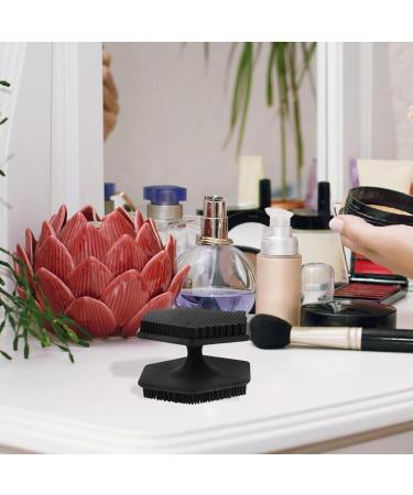 PATKAW Silicone Face Scrubber Double Sided Facial Cleansing Brush Gentle Face Exfoliator for Face Pore Cleanse Blackhead Body Cleansing Hair Brush Newborn Shower - Buy Online on GoSupps.com