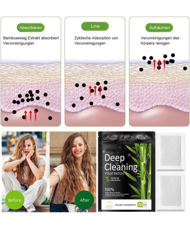 20-Pack Detox Foot Pads for Deep Cleansing & Stress Relief | Natural Detoxification Paving for Healthy Feet - Buy Online on GoSupps.com