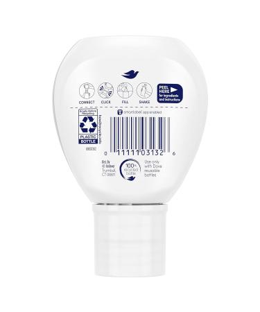 Dove Body Wash Concentrate Refill - Cucumber Scented for Soft Skin - 4 fl oz (4 Pack) - Buy Online on GoSupps.com