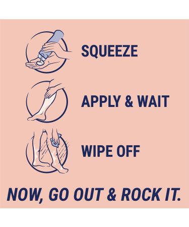 Nair Shower Power Sensitive Formula Hair Remover for Legs & Body with 100% Natural Coconut Oil plus Vitamin E 312-g (Packaging may vary) - Buy Online on GoSupps.com