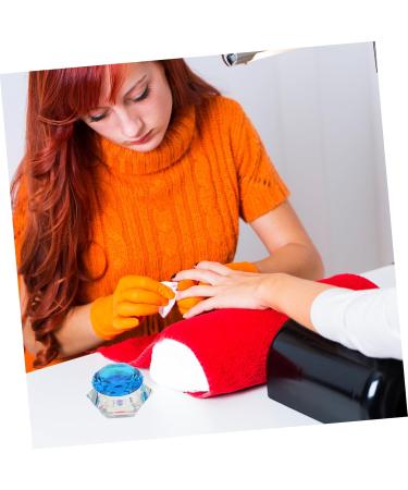 Healeved Nail Art Crystal Cup Esmalte De U as En Gel Transparent Gel Nail Polish Clear Nail Polish Nail Glass Cup Dampen Dish Mini Crystal Bowl Ring Holder White Crystal Washing Cups Cover - Buy Online on GoSupps.com