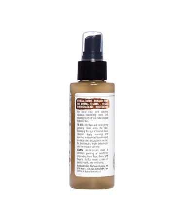 Alaffia Coconut Reishi Facial Toning Mist - Nourishing & Hydrating, 3.4 oz - Buy Online on GoSupps.com