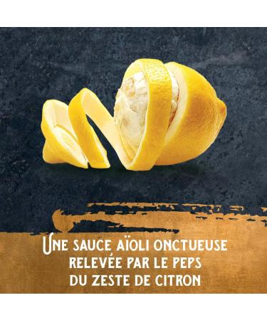 Maille A oli Sauce with Lemon Zest - Pack of 3 x 185 g Pots - Buy Online on GoSupps.com