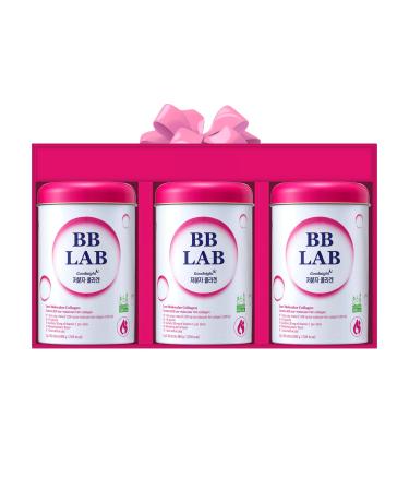 BB LAB Good Night Collagen Low Molecular Collagen Powder Stick Supplement Marine Collagen Fish Collagen Vitamin C Hyaluronic Acid 17 Probiotics Fast Absorption Mix Berry Flavor (Pack of 3) Refreshing Berry 0.7 Ounce