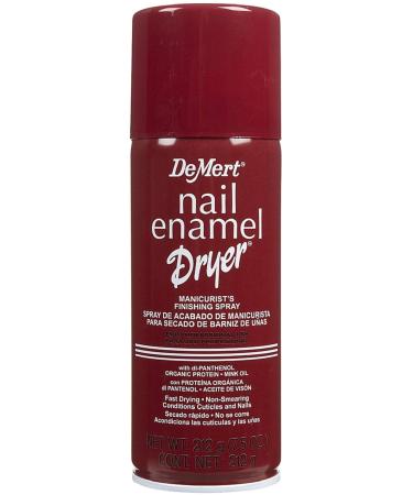 DeMert Nail Enamel Dry Spray 7.50 oz (Pack of 4) 7.5 Fl Oz (Pack of 4)