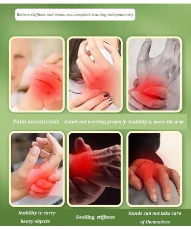 Finger and Hand Function Rehabilitation Workout Recovery Device Self-Training Rehabilitation Robot Gloves for Hempiplegia Stroke Arthritis Patient(Size:L Code Color:Left) L code left - Buy Online on GoSupps.com