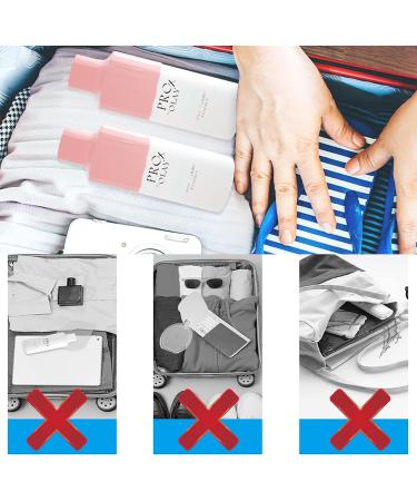 Lufr 4 Reusable Silicone Accessory Elastic Sleeves for Leak-Proofing Toiletries - Standard and Travel Size - Buy Online on GoSupps.com