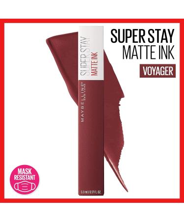 MAYBELLINE - Superstay Matte Ink Un-Nude Liquid Lipstick Voyager - 0.17 floz/5ml Voyager 5 ml (Pack of 1) - Buy Online on GoSupps.com