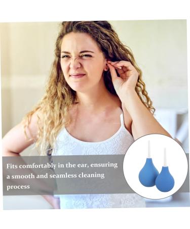 OHPHCALL 2pcs Portable Ear Cleaning Bulbs Gentle Ear Wash Squeeze Balls for Safe Wax Removal Anti-Skid Handle for Adults Deep Cleaning Experience - Buy Online on GoSupps.com