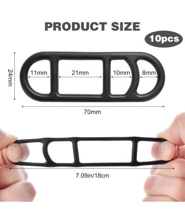 Teokantz 10-Piece Bicycle Light Rubber Bands - Elastic Silicone Tape for LED Bike Lights Flashlights & GPS Speakers - Buy Online on GoSupps.com