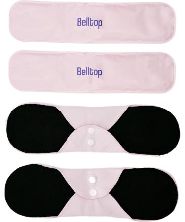 2x Puerperium Compress Cold/Warm + 2x Fabric Covers - Perineal Cooling Pads for Postpartum Relief Pain & Inflammation | Reusable Menstrual Tapes - Buy Online on GoSupps.com