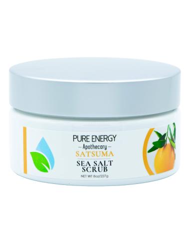 Carved Solutions Pure Energy Apothecary Sea Salt Scrub Satsuma 8 Ounce
