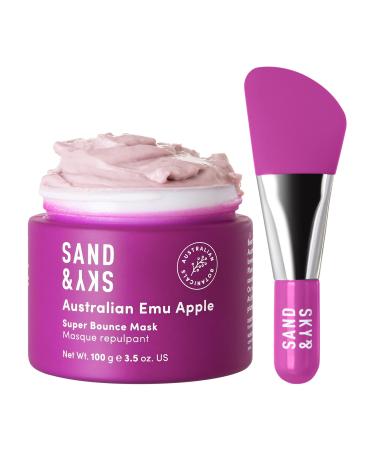 Sand & Sky Australian Glow Berries Super Bounce Face Mask with Vitamin C  Hyaluronic Acid | Anti-Aging  Brightening