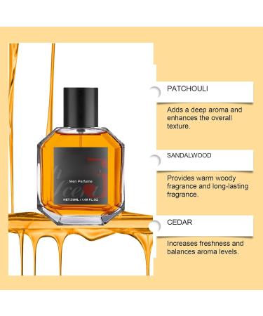 VEFSU Perfume Light Fragrance Wood Fragrance And Natural Release of Male Charm Body Spray Long Lasting Exudes Charm 50ml (Black One Size) 1 Fl Oz (Pack of 1) Black - Buy Online on GoSupps.com