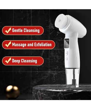 Automatic Foaming Facial Cleansing Brush - Waterproof Exfoliator & Massager for Deep Cleaning & Skin Purification - Shop Worldwide - Buy Online on GoSupps.com