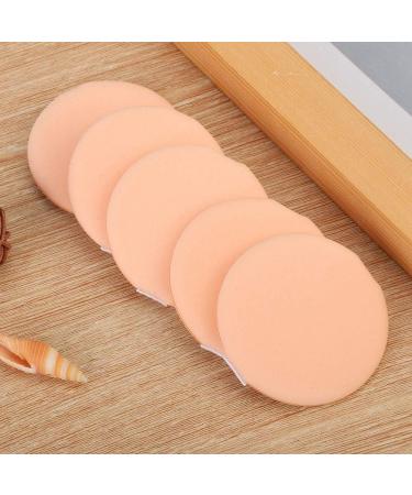 Soft Breathable Face Makeup Powder Puff BB Cream Puff - Set of 10 Non-Latex Washable Exquisite Makeup Fitting Base Firm & Tight Ribbon Comfortable Easy to Clean - Buy Online on GoSupps.com