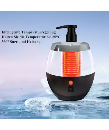 Linbeauti Massage Oil Heater with Dispenser | Perfect for Oils Lotions & Gels | Ideal for Home Salons & Spas - International Shipping Available - Buy Online on GoSupps.com
