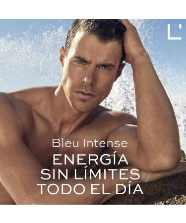 L'Bel - Bleu Intense Perfume for Men Long Lasting 100 ml/3.4 Oz Fresh 3.4 Fl Oz (Pack of 1) - Buy Online on GoSupps.com