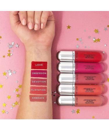 Revlon Ultra HD Matte Lipcolor 660 Romance - 0.2 fl oz | Long-lasting, Vibrant Lipstick - Buy Online on GoSupps.com