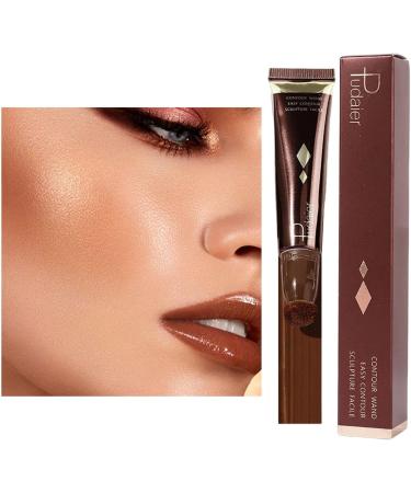 Contours Wand Smooth Creamy Liquid Face Concealer with Soft Cushion Applicator - Shading Stick Natural Matte Finish Lightweight Cream Contours Stick Tmay 02 - Buy Online on GoSupps.com