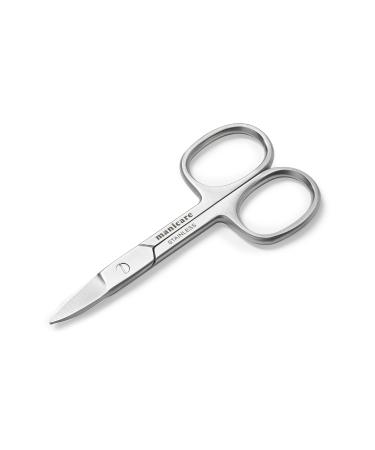 Manicare Extra Strong Nail Scissors Precision Blades Quality Surgical Grade Japanese Stainless Steel Trimming Of Tough Nails Long Lasting Sharp Scissors Manicure And Pedicure Large Finger Holes - Buy Online on GoSupps.com