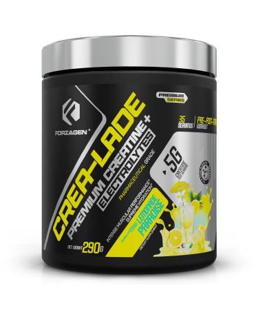 Forzagen CREA-Lade 35 Servings Premium Creatine Monohydrate with Electrolytes Flavored Lemonade Paradise