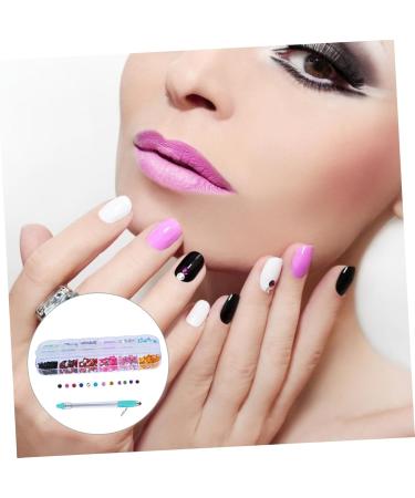 Healeved 3 Sets Manual Drilling Pen Rhinestone Material Tools Rhinestones for Nails Cross Lighting Drill Pen Diy Rhinestone Painting Pen Kit Hand Pen Stainless Steel Diamond Manicure - Buy Online on GoSupps.com