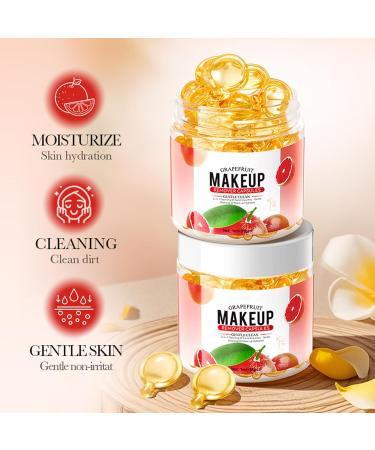 D maquillant Capsules L'extrait De Pamplemousse | 35 Capsules Individuelles Nettoyant Visage Hydratant & Doux | limine M me Le Maquillage Waterproof | Format Voyage - Buy Online on GoSupps.com