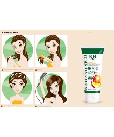  Keramine H Keramine H Organic Renovating Mask - 200 ml - Buy Online on GoSupps.com
