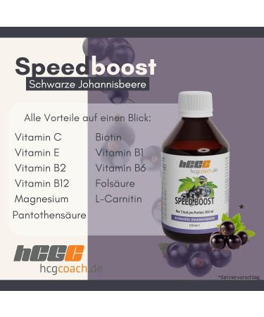 HCGC Original Basic Package - 30 Days Nutritional Supplements & 21-Day Metabolic Cure | Sugar-Free Speedboost Syrup (Black Currant) - Buy Online on GoSupps.com