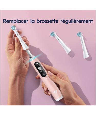Oral-B iO Gentle Care Electric Toothbrush Head - Pack of 4 | Twisted & Angled Bristles for Deeper Plaque Removal | White | Mailbox Friendly - Buy Online on GoSupps.com
