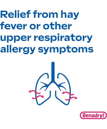 Benadryl Liqui-Gels Dye-Free Antihistamine Allergy Medicine & Cold Relief - 24 ct - Buy Online on GoSupps.com