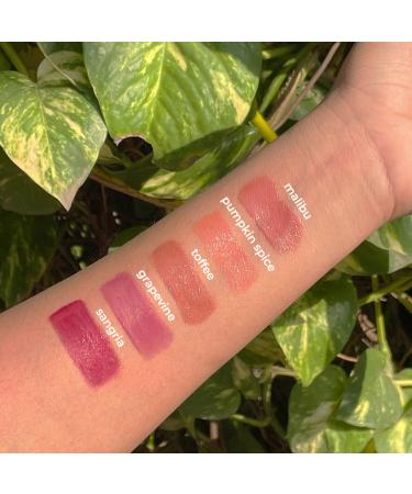 RUBY S ORGANICS Toffee Lip Gloss & Balm - Hydrating Non-Sticky Organic Formula for Women & Girls - Long Lasting Paraben Free 6.5ml - Buy Online on GoSupps.com