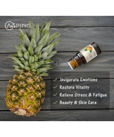 Coconut & Pineapple Essential Oils - 100% Pure Organic Oils for Diffuser Spa & Massage | 2x10ML - Buy Online on GoSupps.com