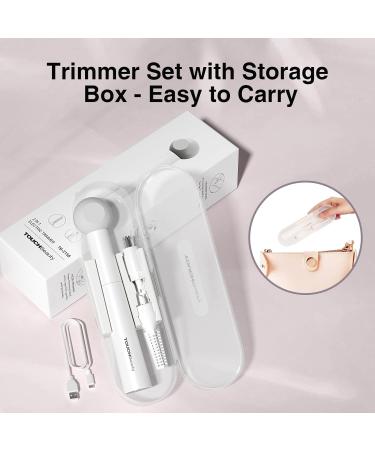 TOUCHBeauty 2024 Upgrade Ear and Nose Hair Trimmer - All-in-One Facial Hair Trimmer for Women 11 000 RPM USB Rechargeable IPX7 Waterproof - Perfect for Face Ear Nose and Eyebrows - Buy Online on GoSupps.com