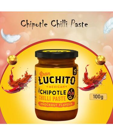 Gran Luchito Gluten Free Salsa Pick N Mix | Choose From 8 Flavours | Super Smoky Chipotle Zingy-Tangy Tomatillo Habanero Mango Crunchy Jalapeno-Pineapple Lime Paste - Pack of 2 - Buy Online on GoSupps.com