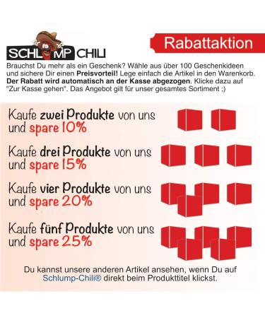 Schlump Chili - Fun Gift for Parents | Perfect for Christmas Birthdays & Weddings - Buy Online on GoSupps.com