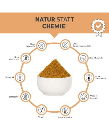  eltabia Organic Rosehip Powder 200g | Premium EU Rosehip Powder | 100% Pure No Additives (DE- KO-007) - Buy Online on GoSupps.com