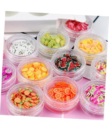 FOMIYES 2 Sets 3d Nail Art Stickers Kawaii Resin Charms Resin Beads Flatback Fruit Slices for Nail Slice Decorations Resin Nail Art Fruit Slices Nail Art Button Manicure - Buy Online on GoSupps.com