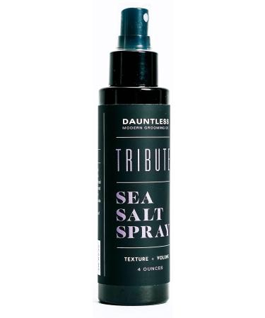 Dauntless Modern Grooming Co. TRIBUTE SEA SALT SPRAY | Adds Volume Texture and Body| For Men and Women 4 Fl Oz (Pack of 1) 4.0 fluid_ounces Pack of 1 - Buy Online on GoSupps.com