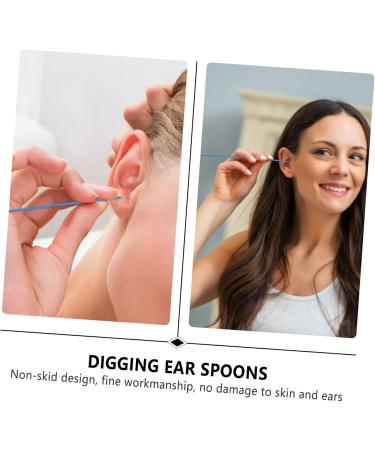 FRCOLOR Ear Wax Removal Tool - 3 Pcs Ear Shovel Set for Effective Ear Care & Cleaning - Ear Pick & Spoon for Safe Wax Removal - Buy Online on GoSupps.com